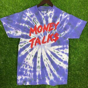 AC/DC, Money Talks, Tie-Dye Rock T-shirt size Medium